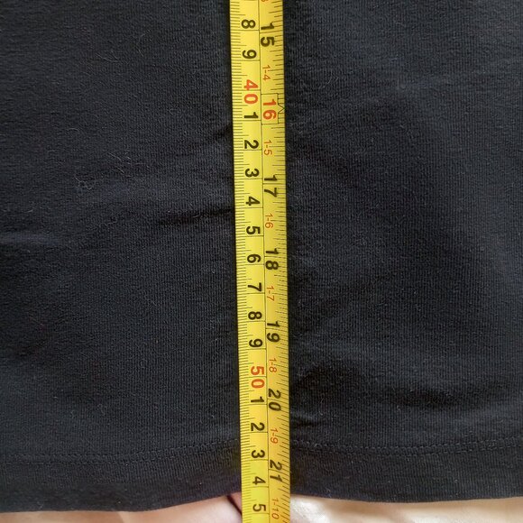 Black Boxy Tee Boho Paisley Top 90s Does 70s Stevie Nicks Western Grunge - Picture 4 of 5